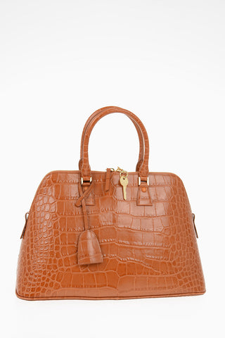 MM11 2WAY CROCODILE PRINTED CROSSBODY BAG