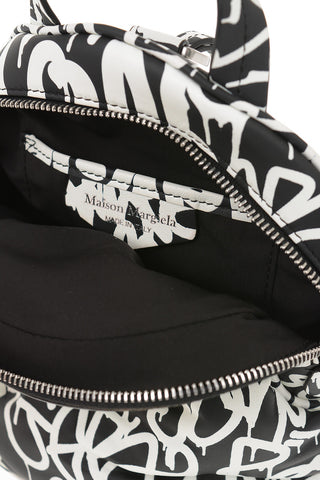 MM11 Mini Zaino GLAM SLAM in Pelle Effetto Graffiti