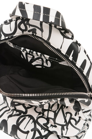 MM11 Logo Printed Leather GLAM SLAM Backpack