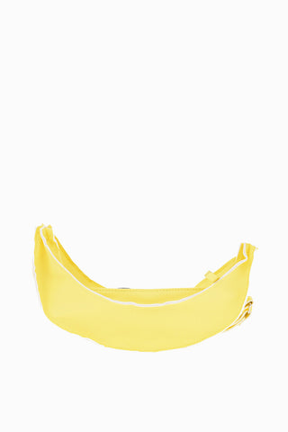 MM6 Faux-Saffiano BANANA Pochette