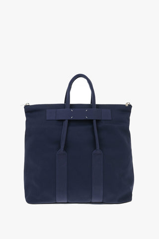 MM11 2-Way Zip Canvas Tote Bag