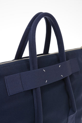 MM11 2-Way Zip Canvas Tote Bag