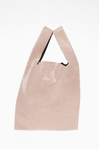 MM11 Leather Shoulder Tote Bag