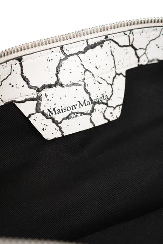 MM11 Borsa a Doppio Manico 5AC in Pelle Effetto Marmorized