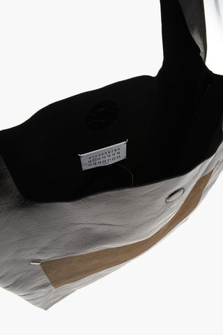 MM11 5ac Leather Tote Bag