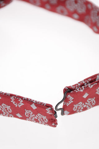 Silk Embroidered Adjustable Classic Bow Tie 
