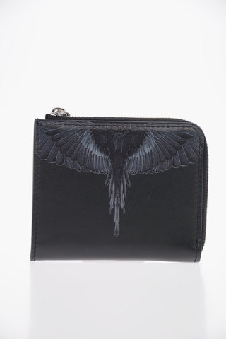 Mini Portafoglio BLACK WINGS in Pelle