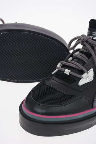 Sneakers COUNTY VULCANIZED in Pelle e Tessuto