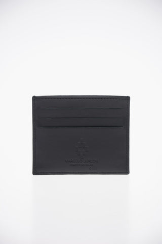 Leather BLACK WINGS Card Holder