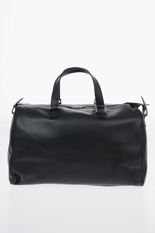 Leather EMBOSSED CROSS Duffle Bag