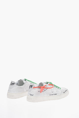 Used Effect Leather 2.0 Low Sneakers