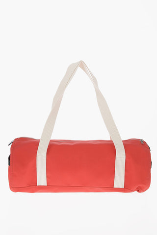 Fabric THERE IS NO IRONY HERE Duffle Bag with Leather Details