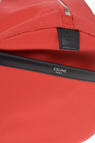 Fabric THERE IS NO IRONY HERE Duffle Bag with Leather Details