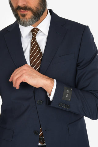 ZZEGNA Tattersal Check 2 Button Suit