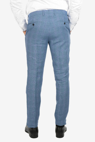 ZZEGNA District Check 2 Button Suit