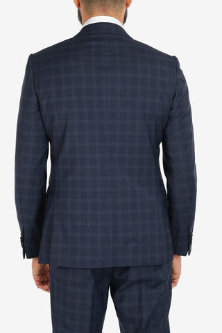 ZZEGNA Windowpane Check 2 Button Suit