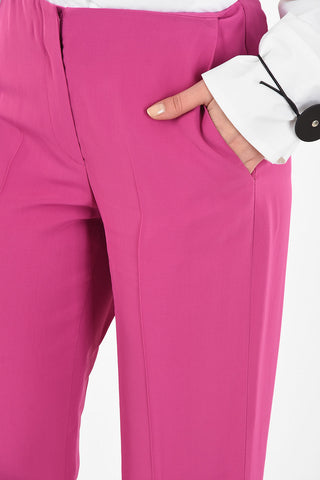 MM6 High-Rise Waist Single Pleat Pants