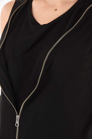 MM6 Zipped Top