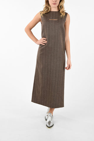 MM4 Vestito Shift Herringbone