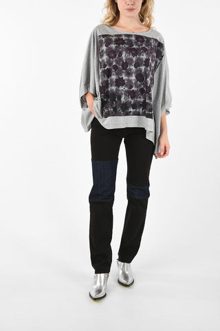 MM6 Floral Asymmetric Top