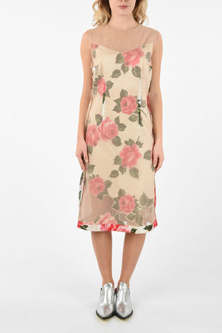 MM0 Vestito shift a fiori