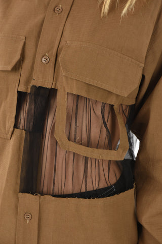 MM1 Mini checked Blouse