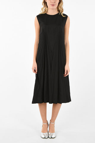 MM0 Vestito Tunic con Pieghe