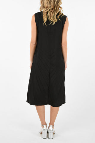 MM0 Vestito Tunic con Pieghe