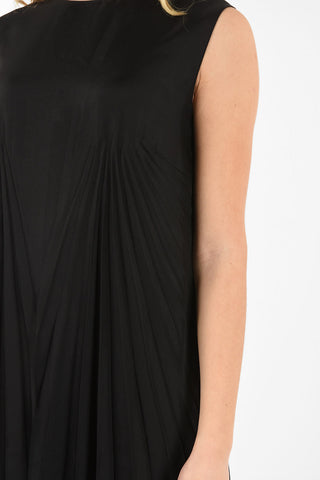 MM0 Vestito Tunic con Pieghe