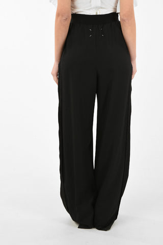 MM4 Virgin Wool Wide Leg Pant