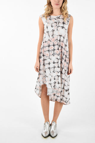 MM6 Floral Asymmetrical Dress