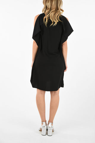 MM6 Glittered Shift Dress