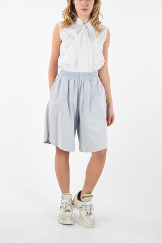 MM6 Drawstring Waist Shorts