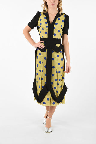 MM1 Silk Polka Dots Dress