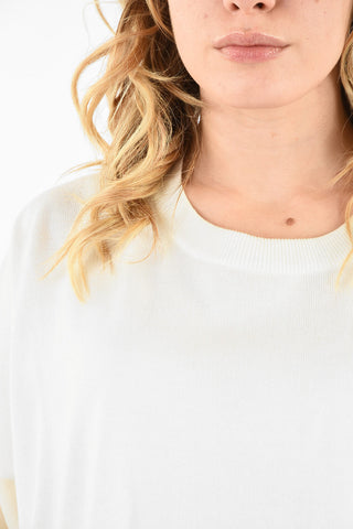 MM6 Side Split Asymmetrical Sweater