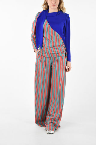 MM1 Asymmetrical Striped Top