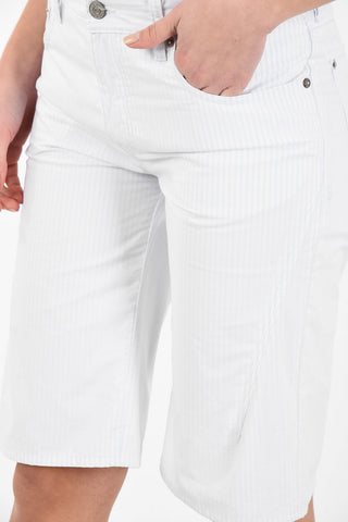 MM6 Striped 5 Pocket Shorts