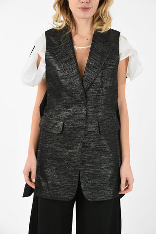 MM6 Glittered Vest