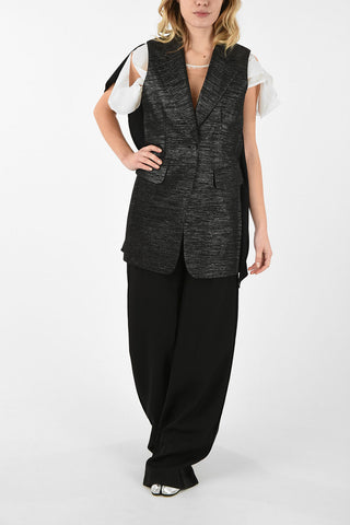 MM6 Glittered Vest
