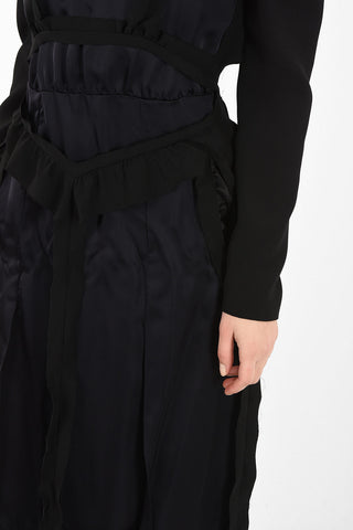 MM1 Vestito Maxi a Manica Lunga