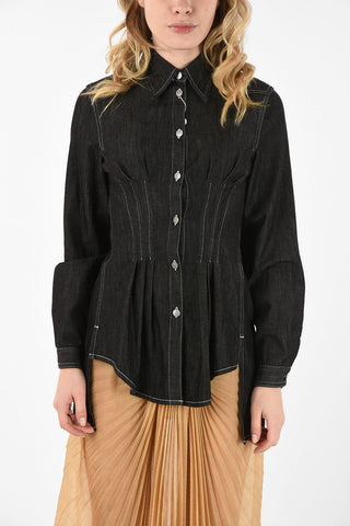 MM6 Denim Blouse