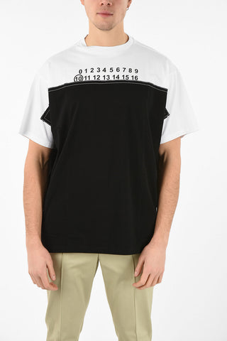 MM10 OVERSIZED BICOLOR MAKO COTTON T-SHIRT