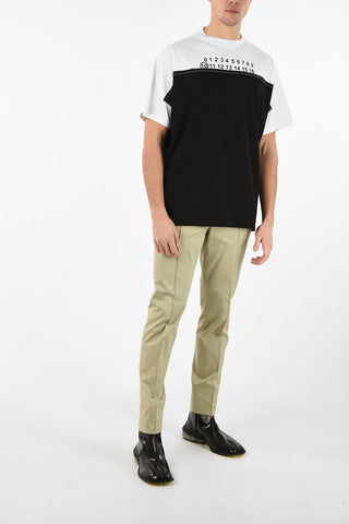 MM10 OVERSIZED BICOLOR MAKO COTTON T-SHIRT
