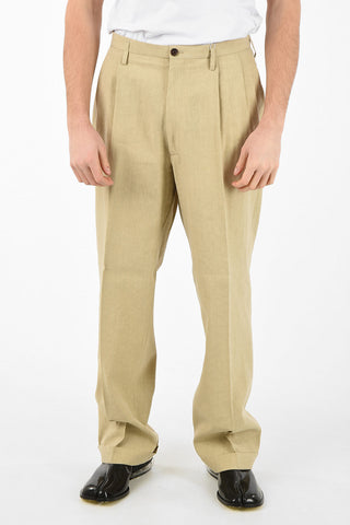 MM14 Pantalone in Lino e cotone