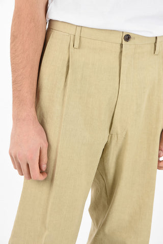 MM14 Pantalone in Lino e cotone