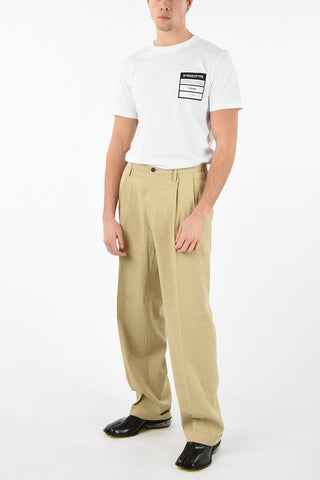 MM14 Pantalone in Lino e cotone