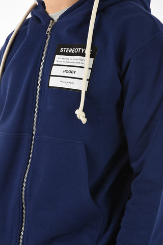 MM14 STEREOTYPE ZIP UP HOODED FLEECE JACKET