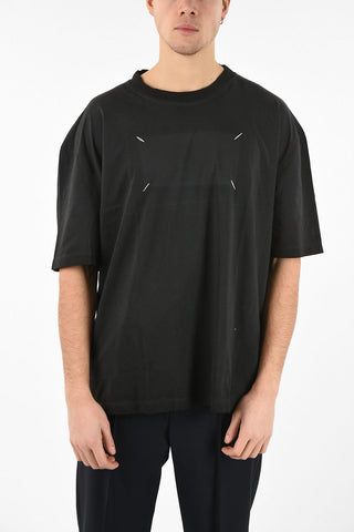 MM10 ICONIC STICHES LOGO T-SHIRT