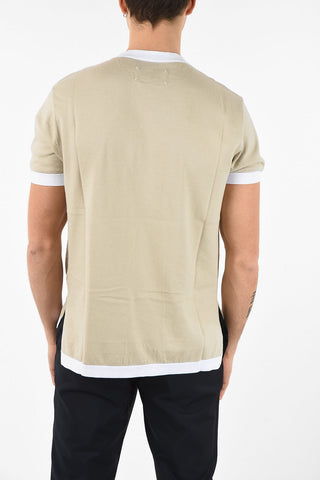 MM10 ASYMMETRICAL SIDE SPLIT KNITTED T-SHIRT