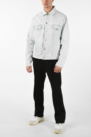 MM10 OVERSIZED BLEACHED INDIGO DENIM JACKET